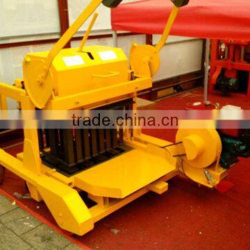 QMR4-45 diesel mobile egg laying brick machine