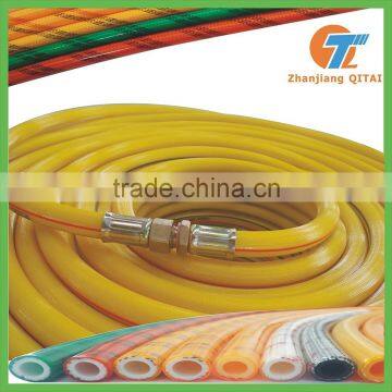 PVC High Pressure Power Water Crystal Korea Spray Hose/braided Weaved Pvc Spray Hose/agricultural Irrigation Pipe photo-3