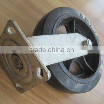 8 Inch 8X2 Nylon Pulley Caster Wheels With Bearings photo-2