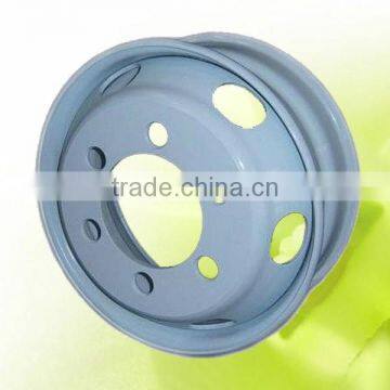 China Truck Trailer 17.5 Tubeless Wheel Steel