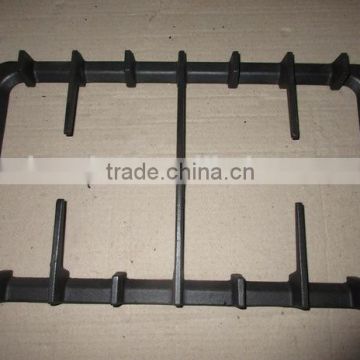 Enamel cast iron pan support, cast iron grid, gas cooker pan support