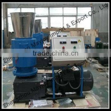 Diesel biomass wood pellet mill /machine with flat die