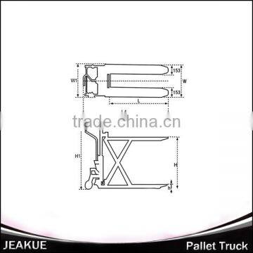 2016 Newest Product Made in China 0.5T-1.0T Manual Skid Lift Table photo-6