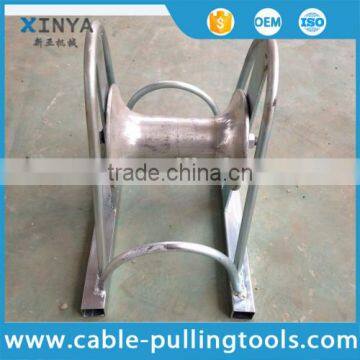 Straight Line Cable Roller Cable Laying Roller With Aluminum Wheel Galvanized photo-3