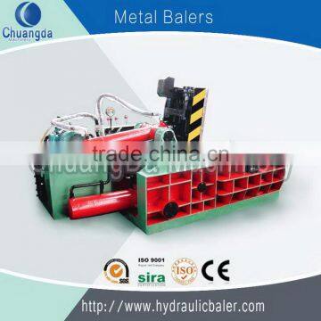 Hydraulic scrap metal baler for (iron, aluminum,steel, copper)