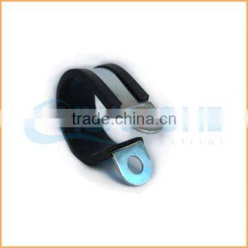 China manufacture best quality iron zinc coated rubber hose clamp