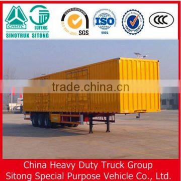 Jining 50T Box Trailer Cheap Van Trailer Truck in China for Online Shopping