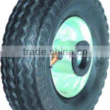 Air pneumatic wheels suitable for low speed applications, rubber wheel PR0501