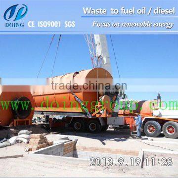 environmental protection high profitable get fuel oil from tyres equipment