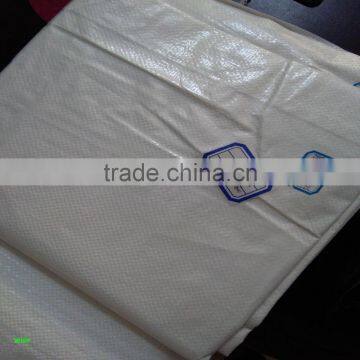 60*110cm pp Woven Bag/ 25kg White Woven Bag/50kg Waterproof pp Woven Bag/PP Woven Rice Bag photo-4