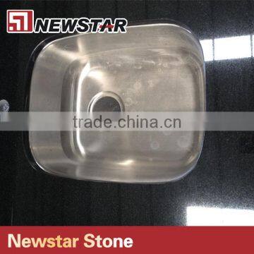 China Black Granite Countertop With Basin Black Granite Countertops photo-2