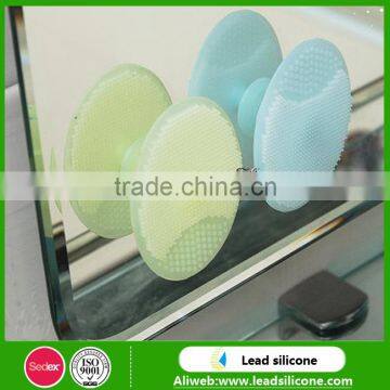 High Quality Eco-friendly Soft Silicone Face Cleaning Brush/Silicone Face Brush photo-3