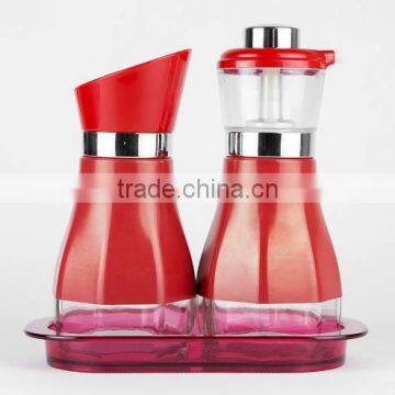 wisdom glass oil can 2pcs set