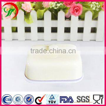 Factory Direct Wholesale Ceramic Tureen Butter Dish photo-2