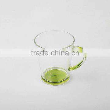 4-color Bottom Spray Colored Fashion Drinking Plastic Cup photo-4