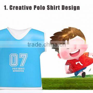 Fahionable Portable Polo Shirts Shaped Ultrasonic Humidifier With USB Port photo-6