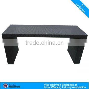 Outdoor High Bar Counter Cocktail Rattan Bar Table Furniture photo-4