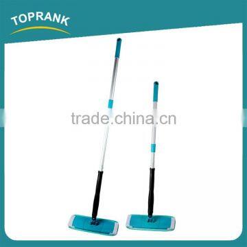 Toprank Floor Mop Cleaning Aluminium Handle Swift Microfiber Flat Catch Mop Squeeze Twist Mop photo-3