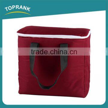Cheap Wholesale Promotional Blank Soft 600D Insulated Tote Cooler Bag for Frozen Food photo-4