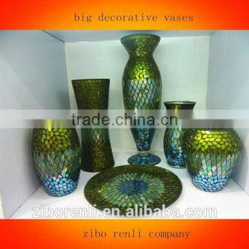 Various Styles Chinese Mosaic Big Decorative Vase
