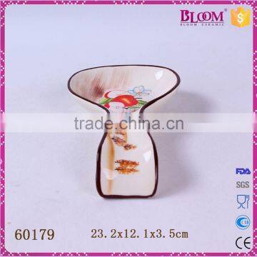 Home Tableware Decoration Glazed Ceramic Spoon photo-4