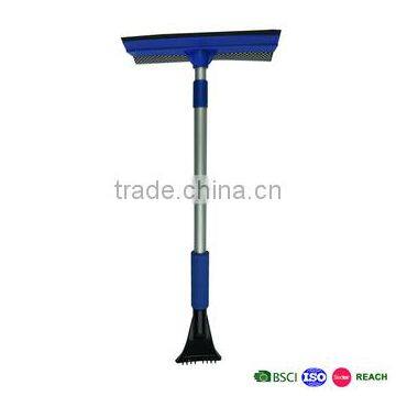 3 in 1 aluminum handle wiper squeegee for floor, window squeegee with rubber wiper