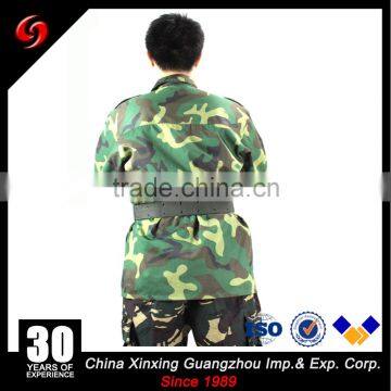 Bottle Green Camouflage BDU Camouflage Cheap Military Uniform photo-4