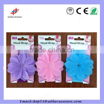 Rose flower hair clip hair rubber band