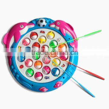 Dongguan Toys Electronic Fishing Toys Set With Music and Bright Light for Early Educational Kids Boys Girls 3 Years Old and Up photo-2