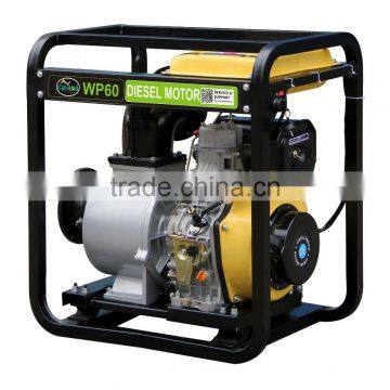 6inch DP60 Electric Start With Big Fuel Tank Diesel Water Pump Set photo-3