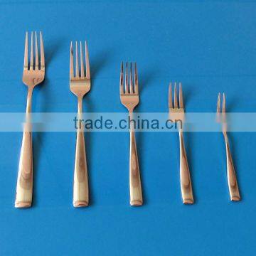 5 Pcs Stainless Steel Fork Set/flatware set/metal fork