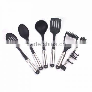 7pcs Stainless Steel Nylon Kitchen Cutlery Set With Hanger photo-2