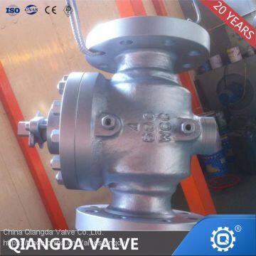 API6D Trunnion Mounted Flanged Top Entry Ball Valve photo-3