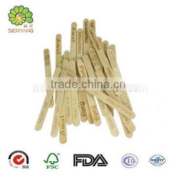 logo printed ice cream stick for machine