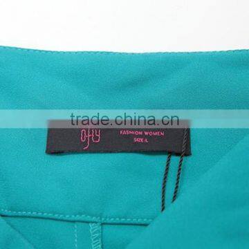 100% Polyester Wholesales Women Summer Elasticated Waist Women Pants photo-5