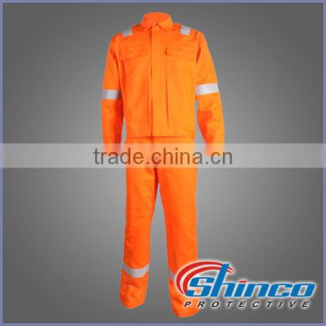 security coverall with FR reflective tapes