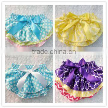 2016 Wholesale Satin Baby Bloomer / Adult Baby Underwear / Baby Clothes Cheap Made in China photo-2