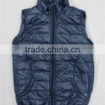 Hot Sale Fashion Blacket Padded Winter Sport Vest Jacket Men Waistcoat (MV130055)