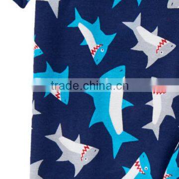 Wholesale Old Fashion and Funny Cotton Casual Animal Sleepwear and Home Wear or OEM Kids Pajamas Set photo-2