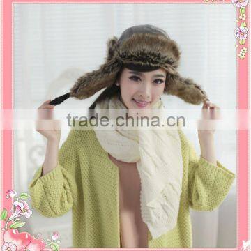 Cheap Factory High Quality New Soft & Warm Winter Earflap Girls Fur Hats photo-6