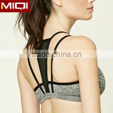 Hot selling product sports bra custom with mesh design sports bra gym clothing women