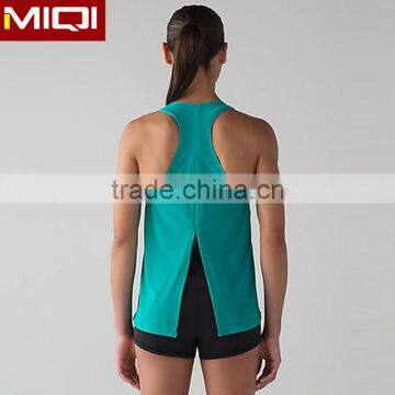 the most fasionable sports v shape women gym wear yoga tank tops