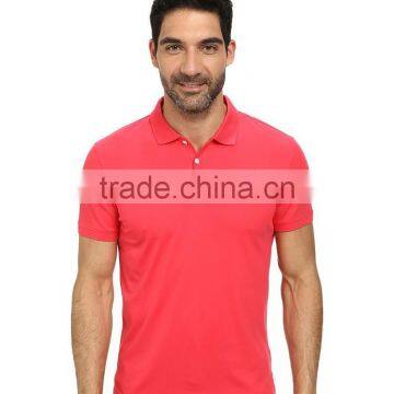 2015 collar design mens China factory pique polo fabric design mens polo shirt