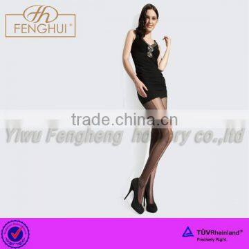Lady Tube Crotchless Foot Pantyhose