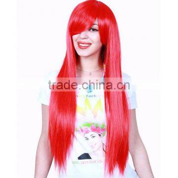 Bright Colorful Women Synthetic Hair Wig Halloween Cosplay Costume Party Wigs High Quality photo-4