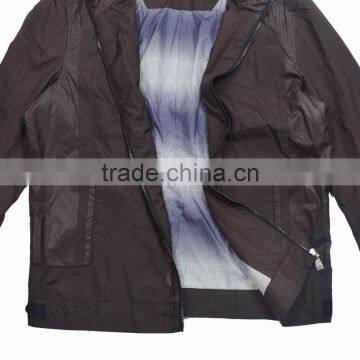 Cheap Casual Windproof Custom Logo Design Shishi Men Jacket Factory photo-2