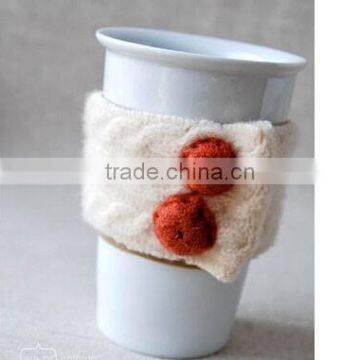 2015 Hand Knit Sock Coffee Cup Cozy photo-6