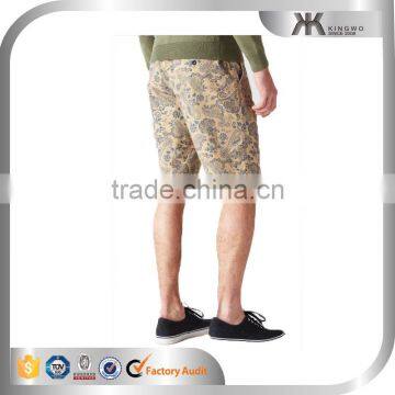 Mens Hawaiian Print Vintage Bermuda Shorts Overall Bandana Print Shorts photo-3