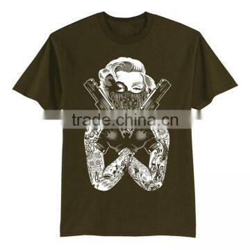 T Shirt Manufacturing Custom Blank Design Wholesale Men Cheap Printed T-shirt photo-3