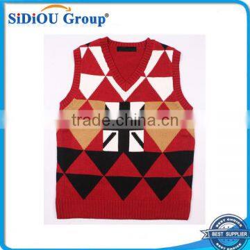 Fashion Men's Vest Sweater No Sleeves